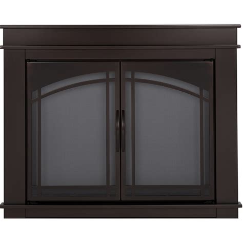 fenwick cabinet style steel fireplace doors|Fenwick Fireplace Doors at Lowes.com.